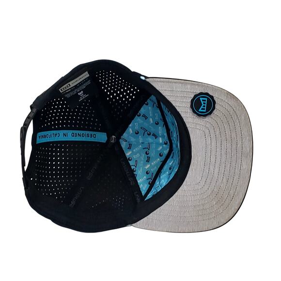 Melin Golf Hat Cap Coronado Have More Fun Hydro Black CL - Picture 5 of 11